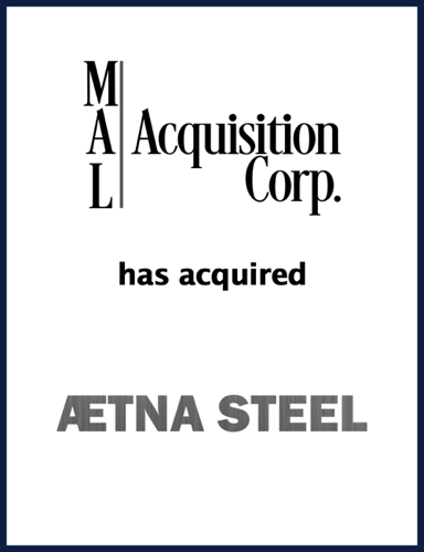 AetnaSteel MALAcquisitionCorp